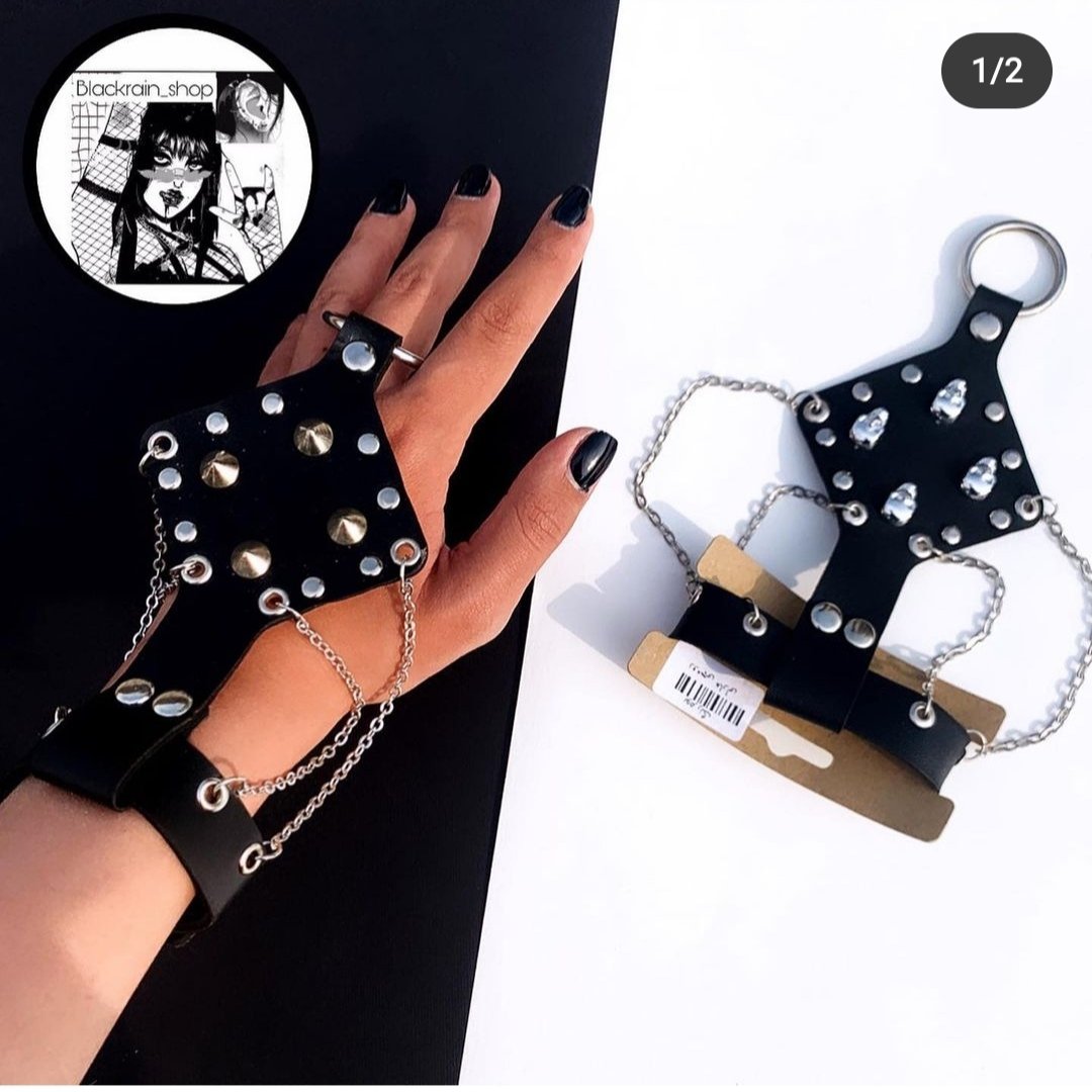 دستبند انگشتی چرم مصنوعی با کیفیت تولید داخلی