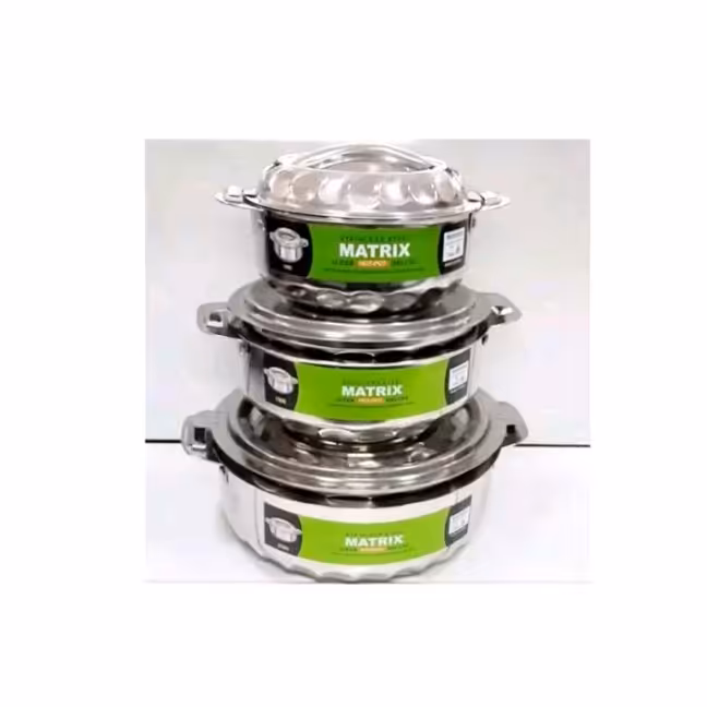 قابلمه گرم نگهدارنده غذا ..ظرف گرم نگهدارنده..هندی اصلی.دوجداره استیل ضدزنگ.در سایزهای بزرگ و عالی.