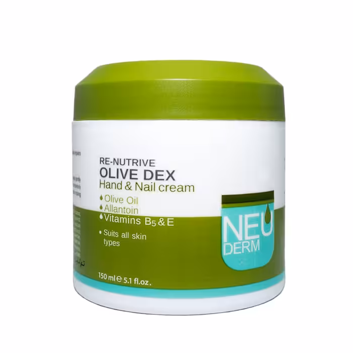 کرم کاسه ای دست و ناخن زیتون نئودرم