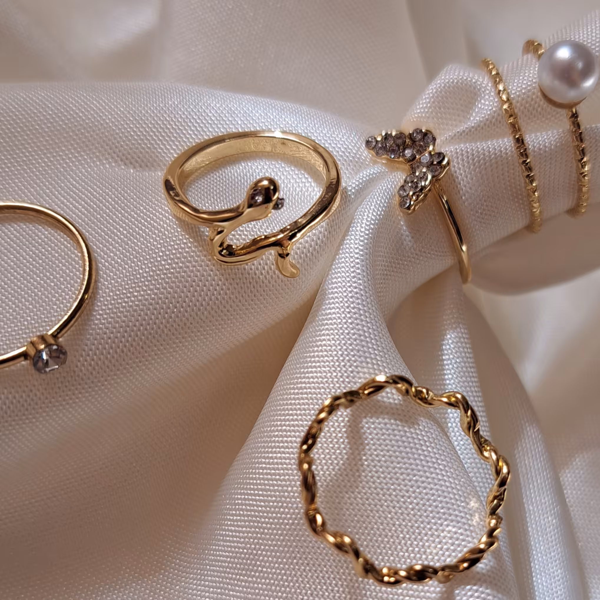 پک انگشتر مرواریدی