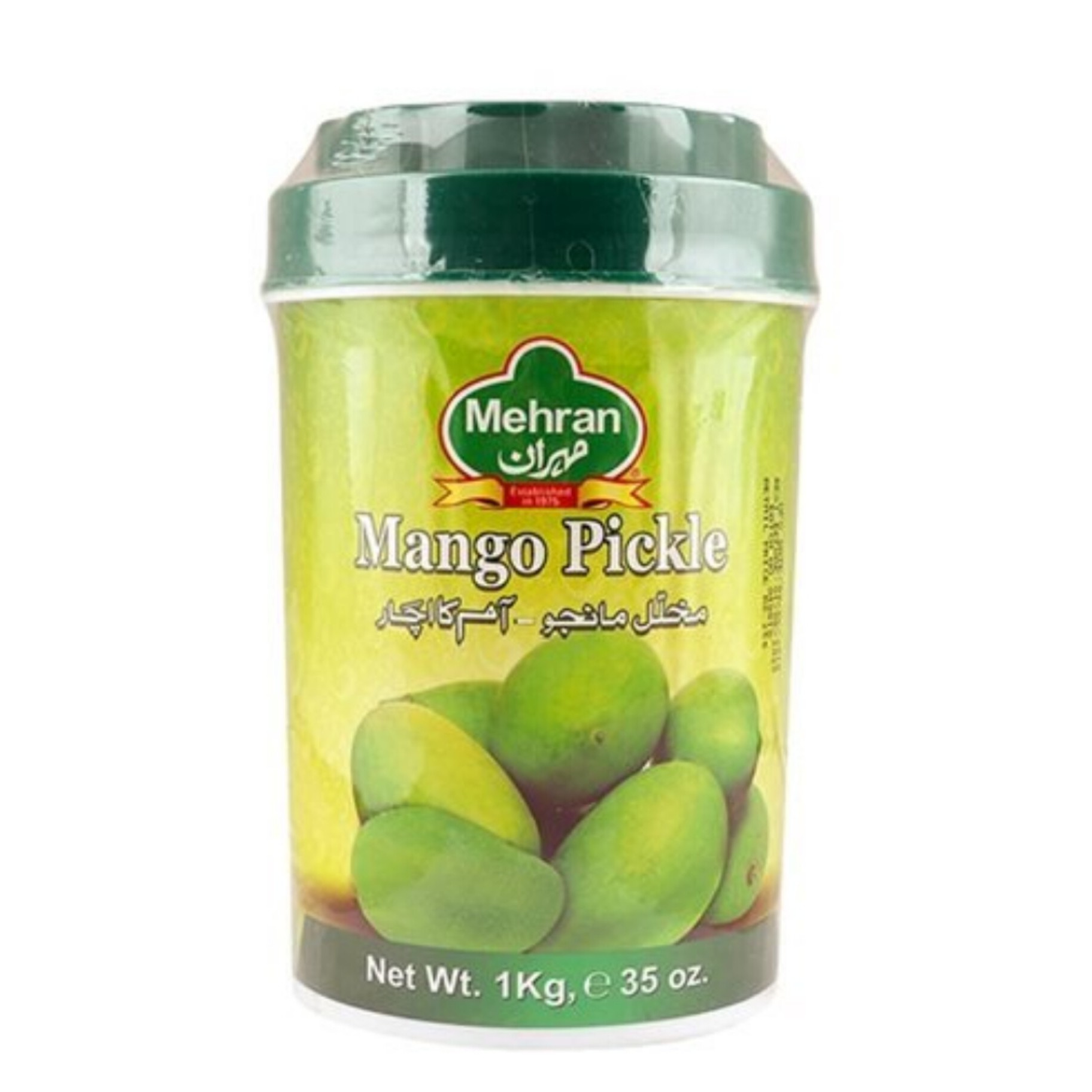 ترشی انبه خالص در روغن پاکستانی مهران 6 عدد 1000 گرمی