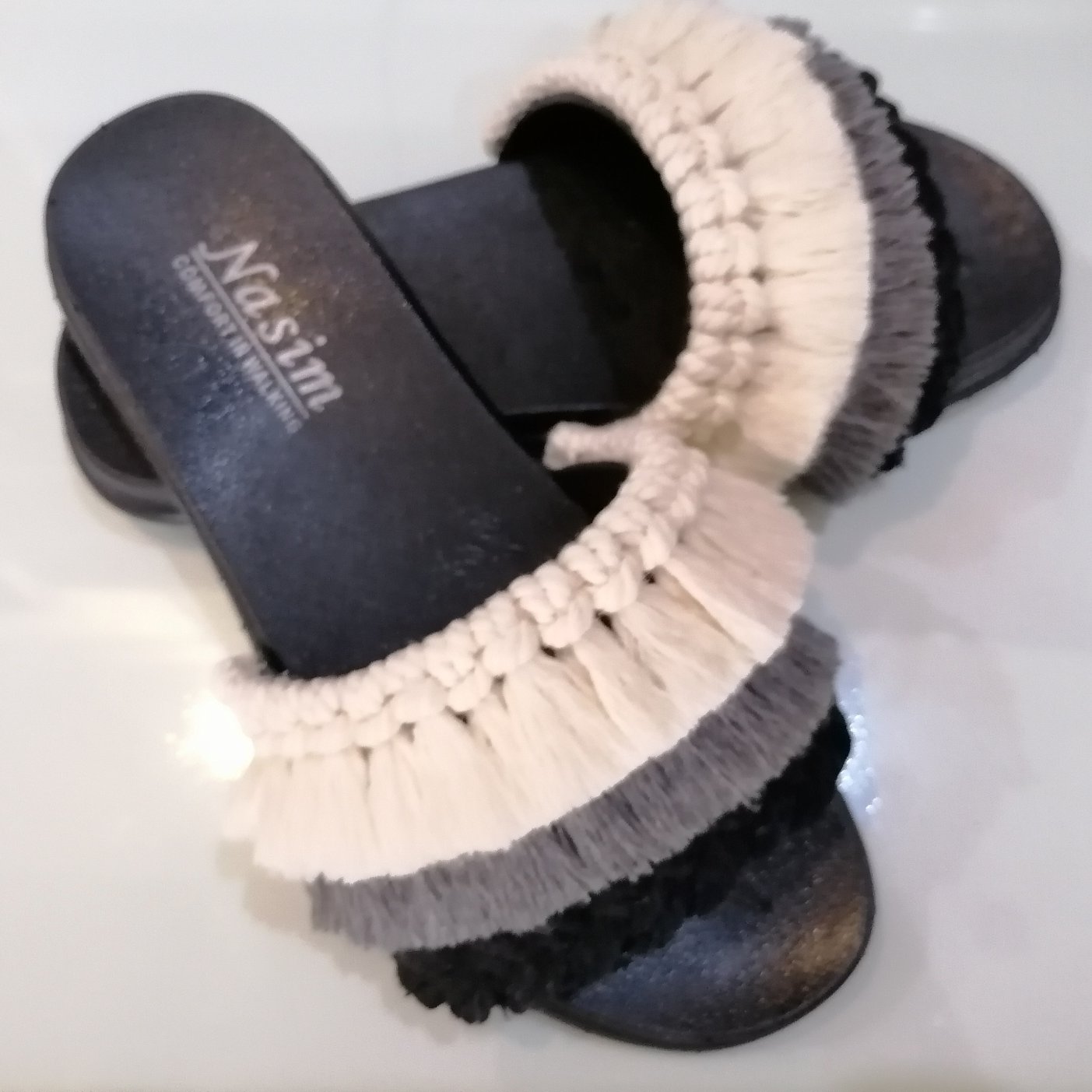 صندل های جذاب مکرومه
