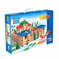 بازی ساختنی تک توی مدل قلعه جنگلی325قطعه