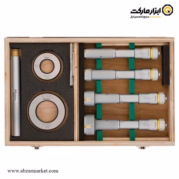 ست میکرومتر سه فک میتوتویو 50-20 میلی متر داخل سنج مدل 913-368