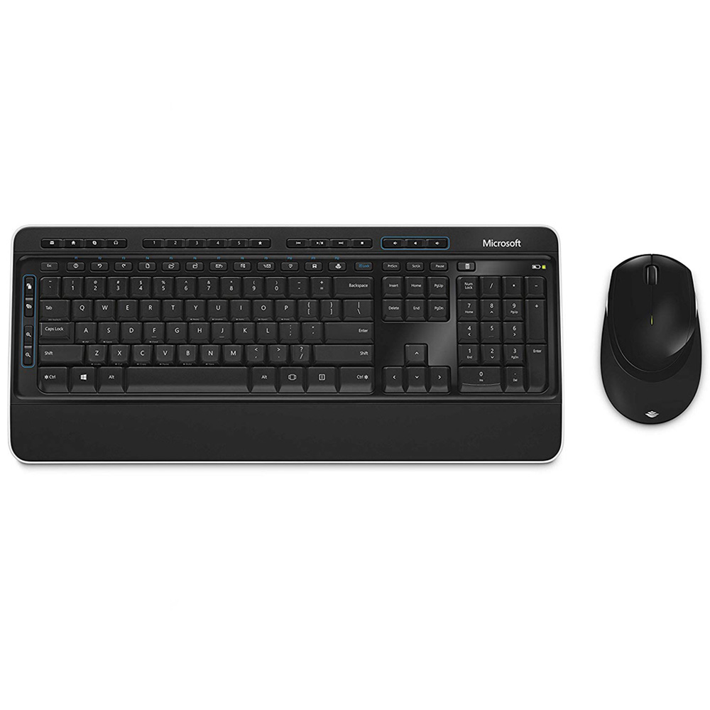 قیمت و خرید کیبورد و ماوس بیسیم مایکروسافت مدل Desktop 3050 | یاس ارتباط