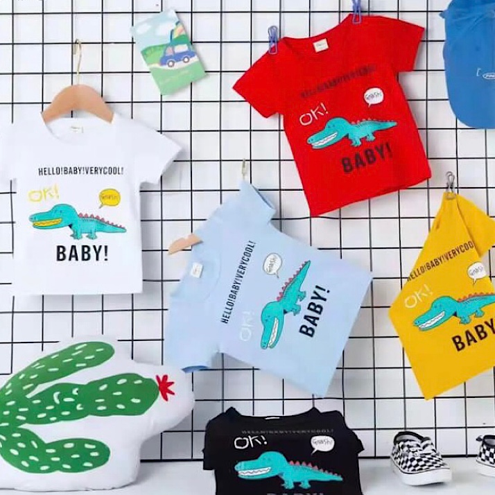 تیشرت نخی وارداتی کیفیت عالی جنسش نخ پنبه مناسب یک تا  سه و نیم سال