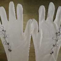 دستکش ریون ابریشم دوزی 8