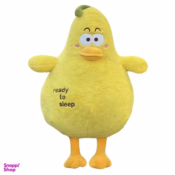 عروسک طرح جوجه اردک مدل خوابالو کد JIMI110 ارتفاع 35 سانتی‌ متر