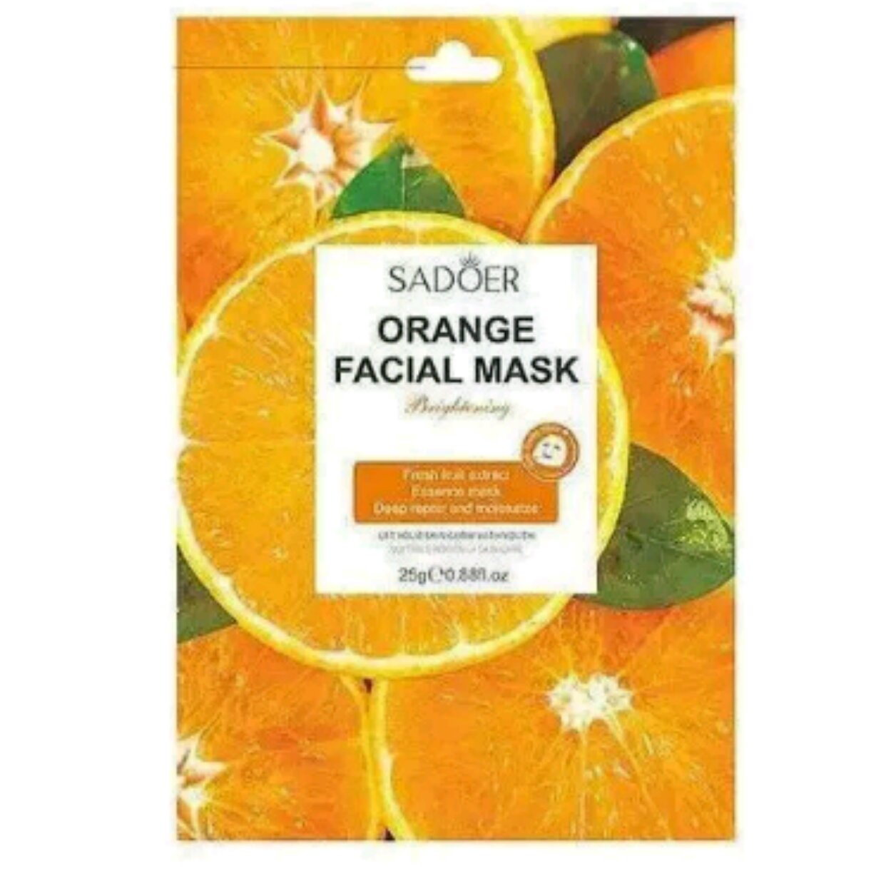 ماسک ورقه ای پرتقال سادورSADOER  محصولات پوست مهتا