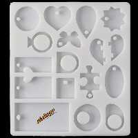 قالب سیلیکونی زیور الات کوچک سلنا