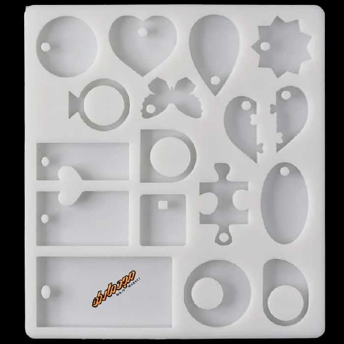 قالب سیلیکونی زیور الات کوچک سلنا