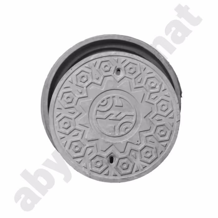 دریچه منهول نانوکامپوزیت در سایز 80 با تحمل فشار 40تن فشار مستقیم