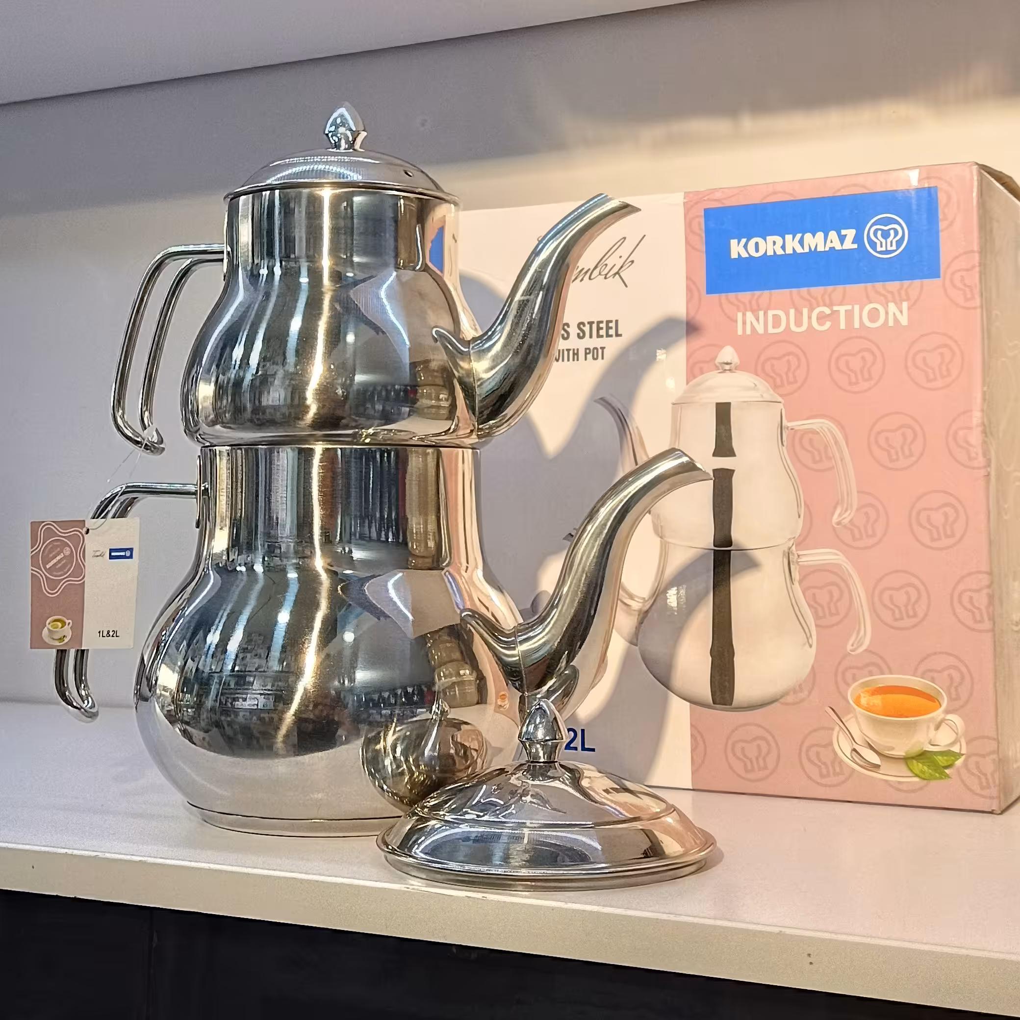 کتری و قوری کرکماز اصل حک شده