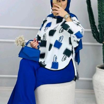 شومیز و شلوار عیدانه بوگاتی مدل شانتیا