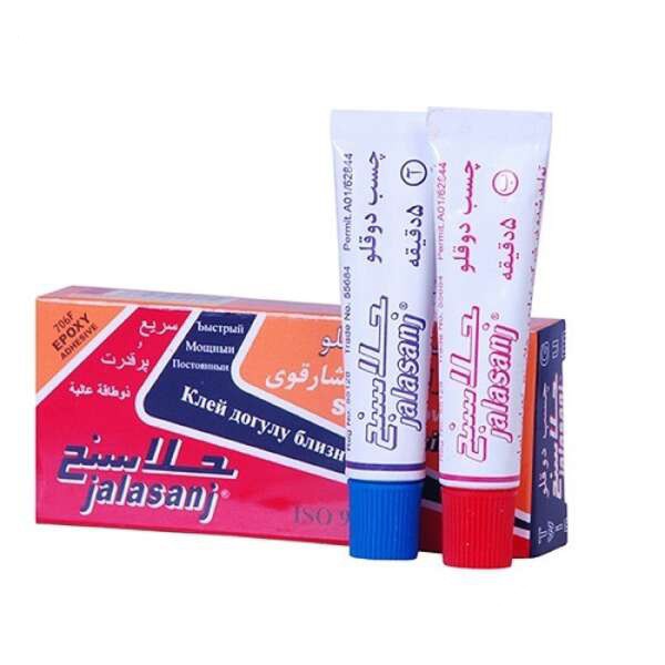 چسب دوقلو مات جلاسنج دو رنگی
