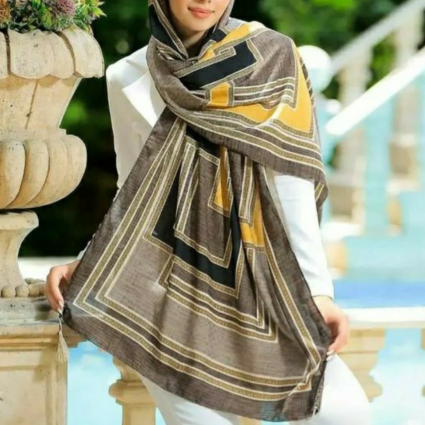 شال شیک جدید بهاره رنگبندی