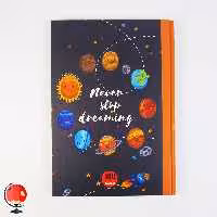 دفتر مشق 100 برگ طرح منظومه جلد سخت آپادانا