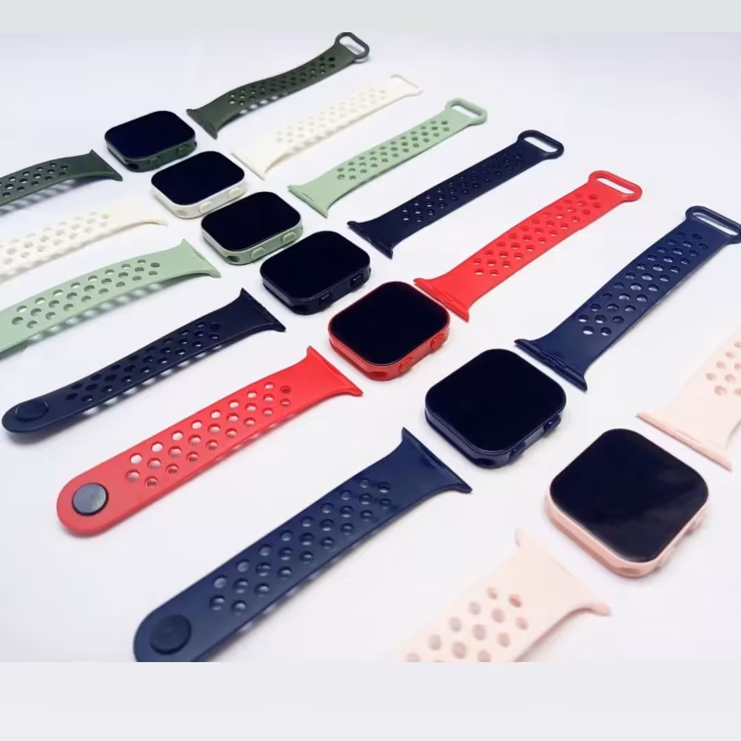 ساعت طرح اپل واچ سیلکونی ال ای دی طرح سال