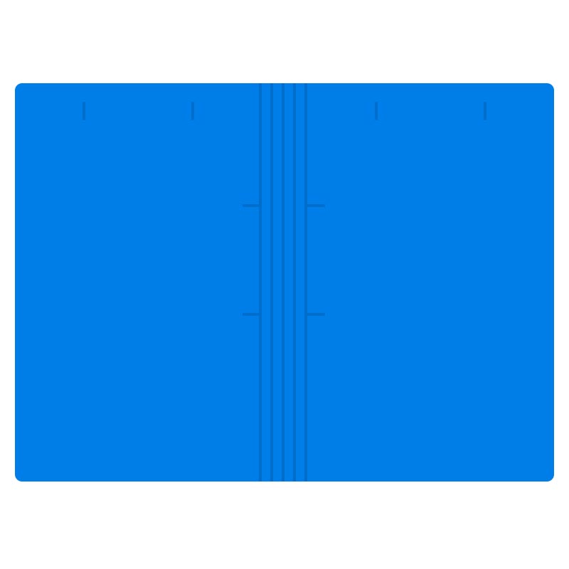 پوشه مقوایی خط دار آبی 250 گرمی بسته 100 عددی - قیمت و خرید