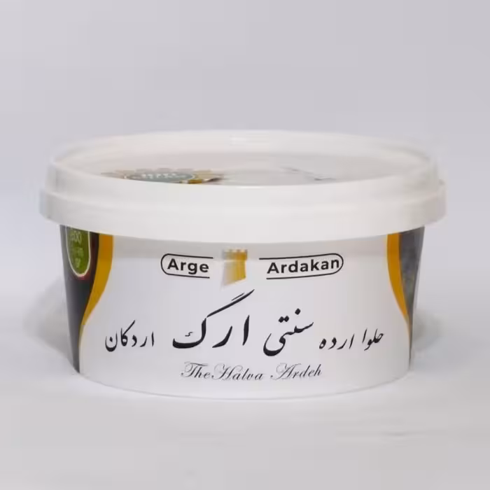 حلوا ارده 500 گرمی ارگ اردکان با مغز پسته