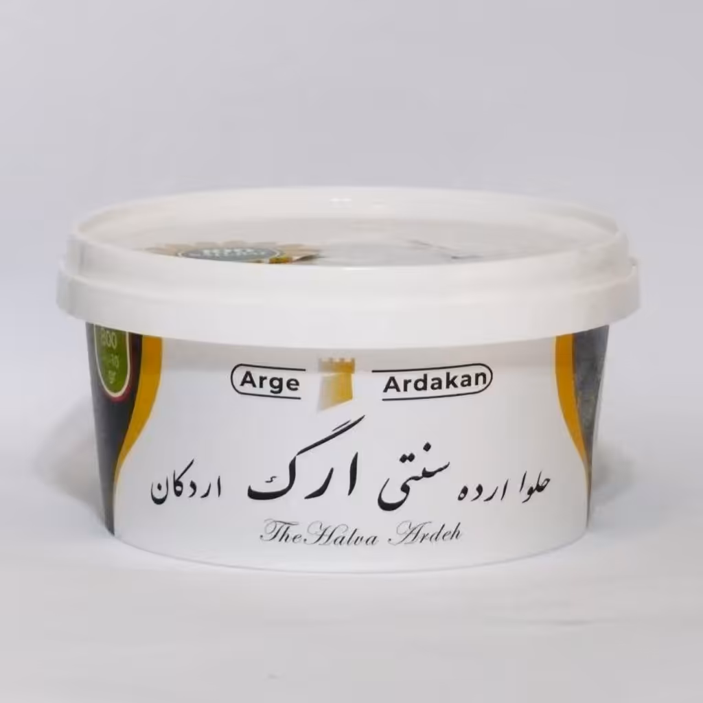 حلوا ارده 500 گرمی ارگ اردکان با مغز پسته
