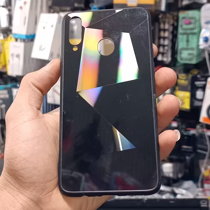 قاب گارد کاور Samsung a20s الماسی مشکی  سامسونگ ا بیست اس 