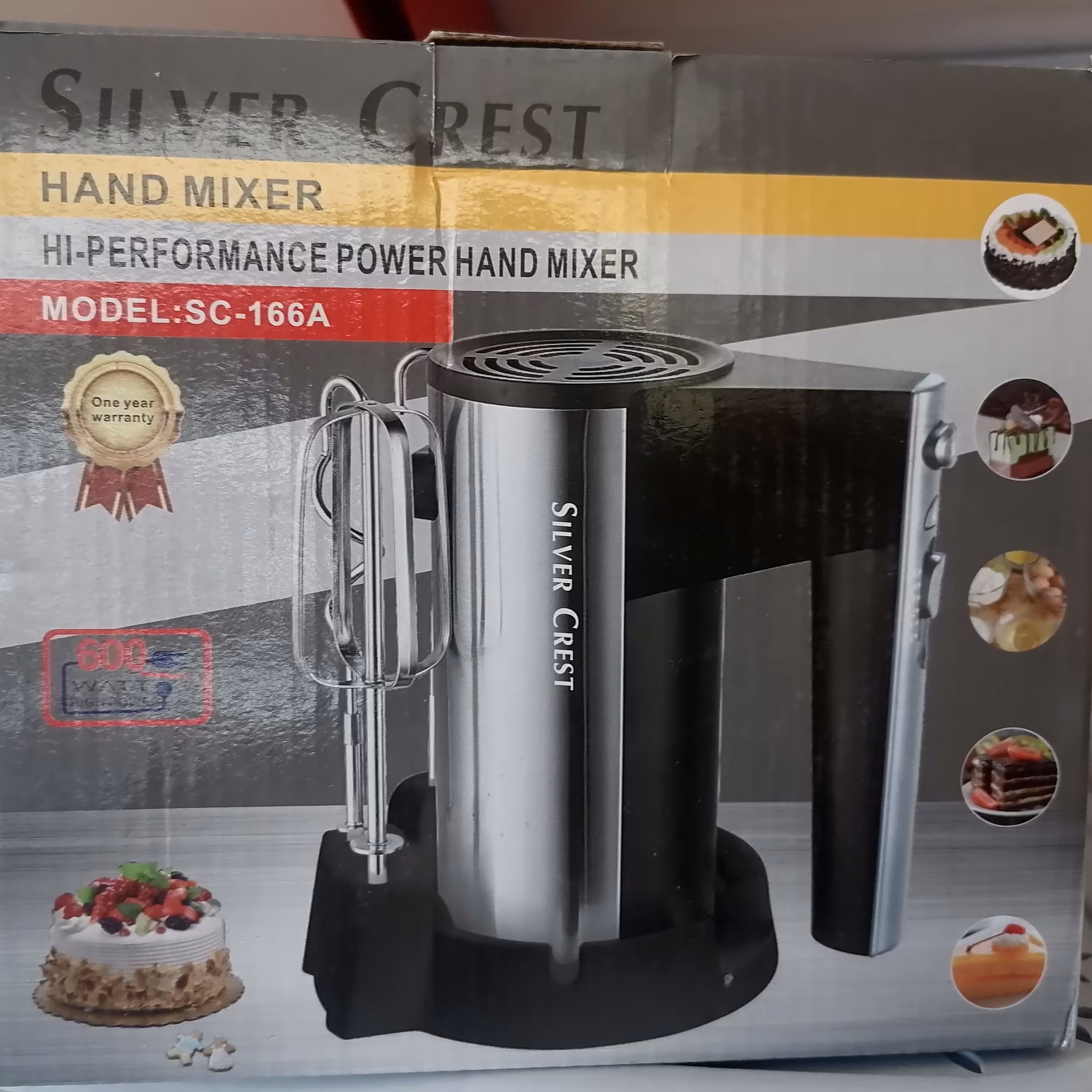 همزن گیربکسی پایه دار سیلور کرست کیفیت عالی         