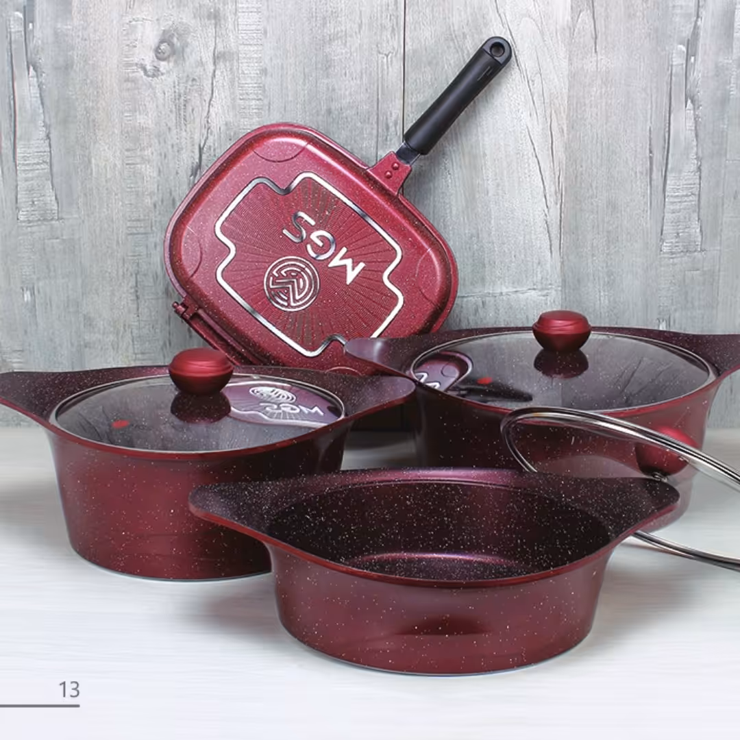 سرویس قابلمه 20 پارچه MGS ام جی اس KOREA-C (کد 5551) در 2 رنگ