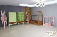 سیسمونی نوزاد دختر رنگ ترکیبی مدل کیتی