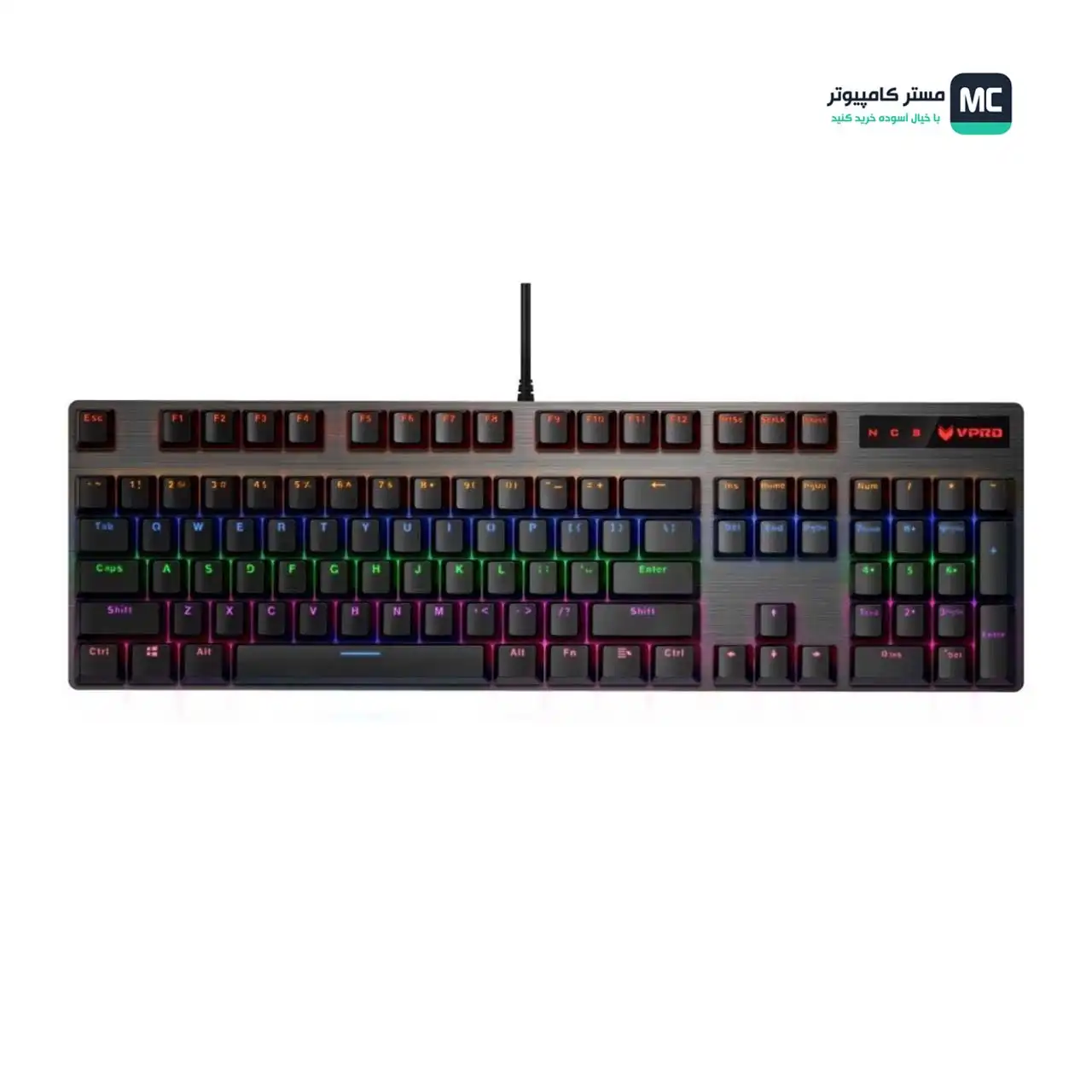 قیمت و خرید کیبورد مکانیکال گیمینگ رپو V500 Pro