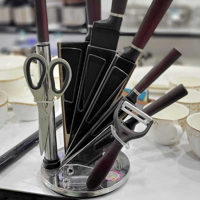 ست چاقوی آشپزخانه 9 پارچه مایر مدل MR-53