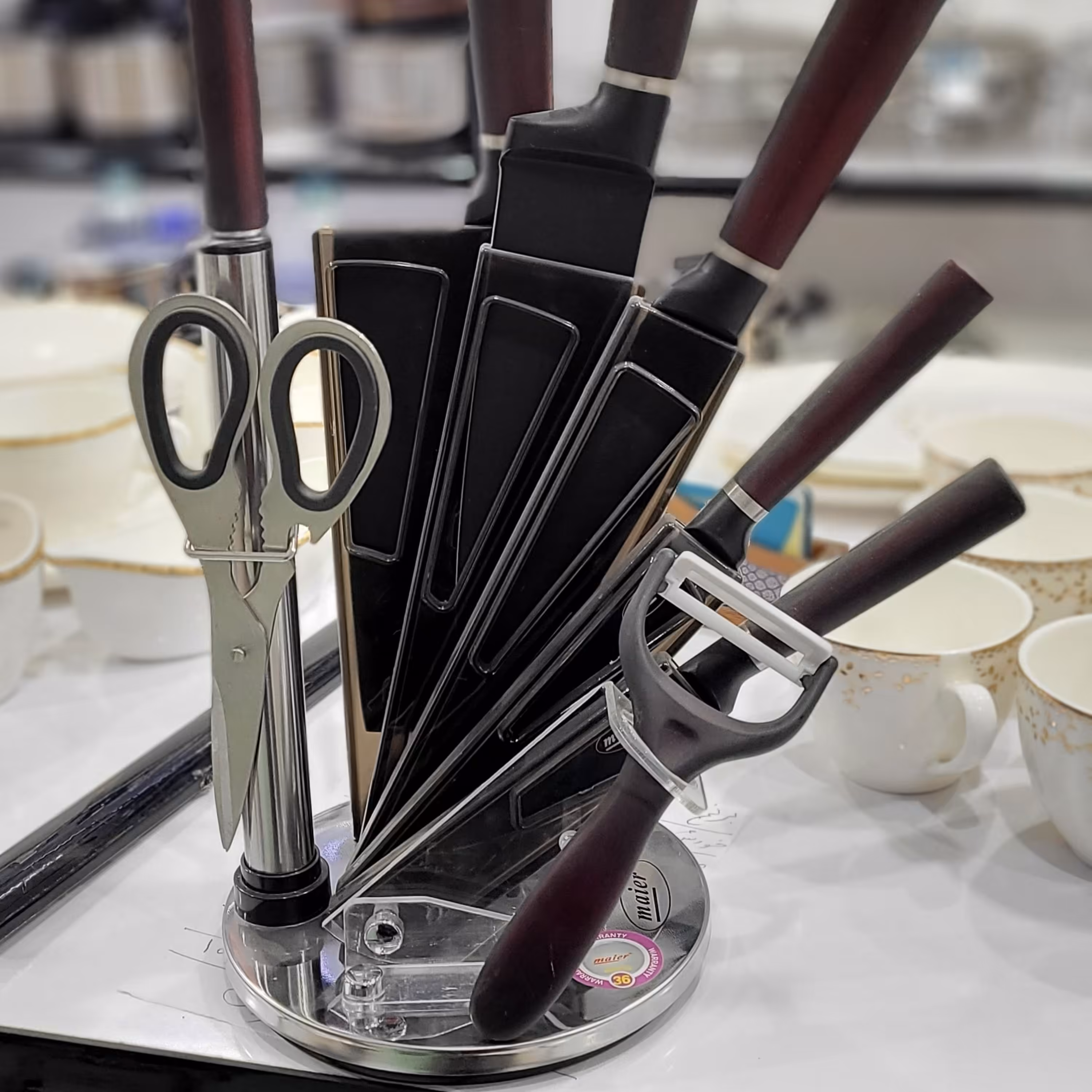 ست چاقوی آشپزخانه 9 پارچه مایر مدل MR-53