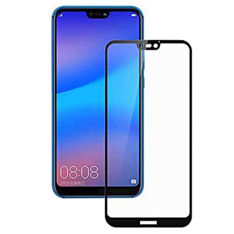 گلس هواوی p20 lite nova 3e محافظ صفحه فول چسب Huawei P20 lite خشگیر پی بیست لایت