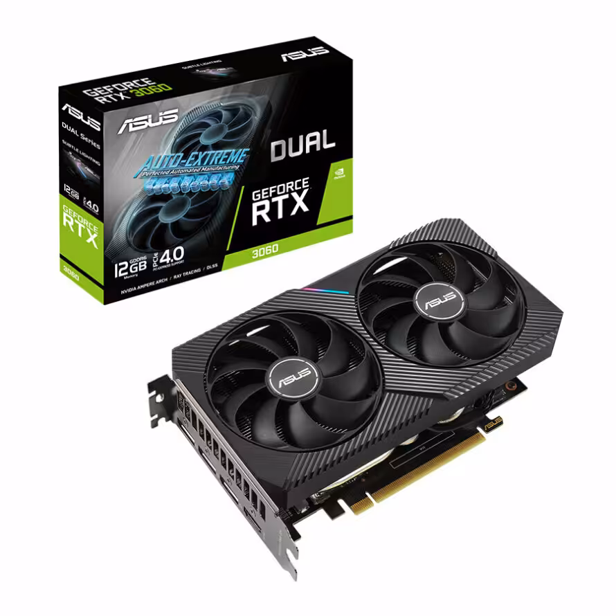 کارت گرافیک ایسوس DUAL RTX 3060 12G V2