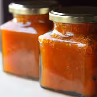 مربای هویج خانگی درجه یک  400گرمی