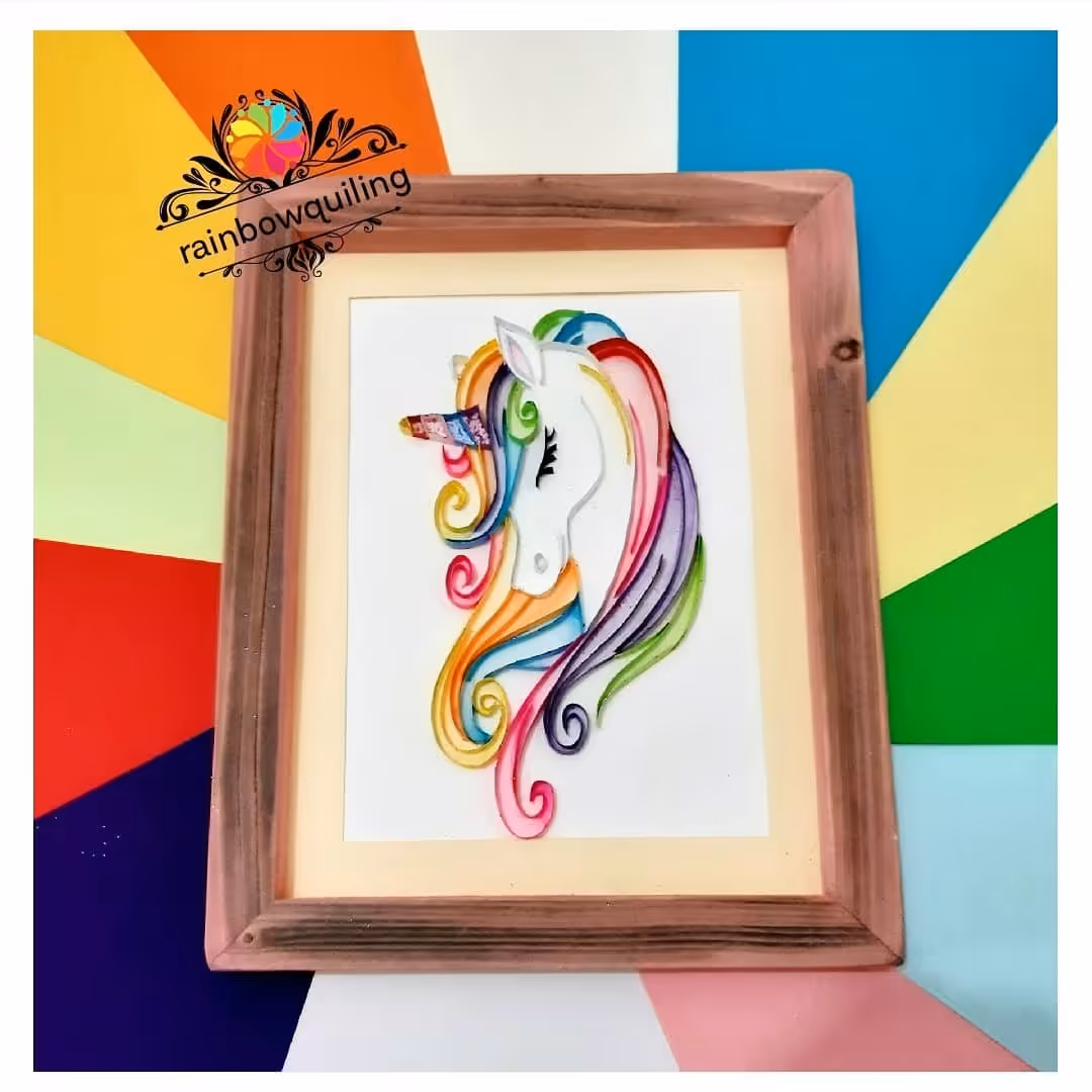 تابلو اسب تک شاخ، یونیکورن