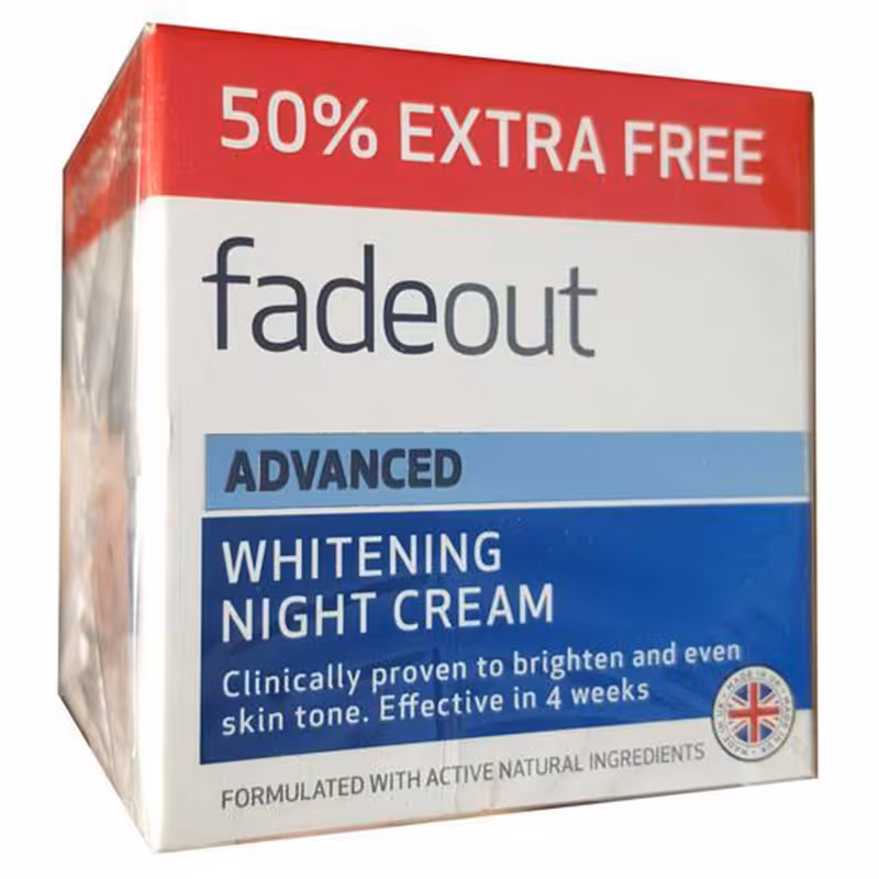 کرم فید اوت روشن کننده شب Fadeout Advanced Whitening Night Cream