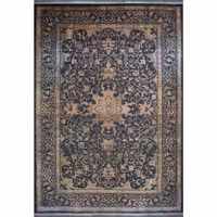 فرش ماشینی افرند طرح پتینه 500 شانه کد 6621 (شش متری)