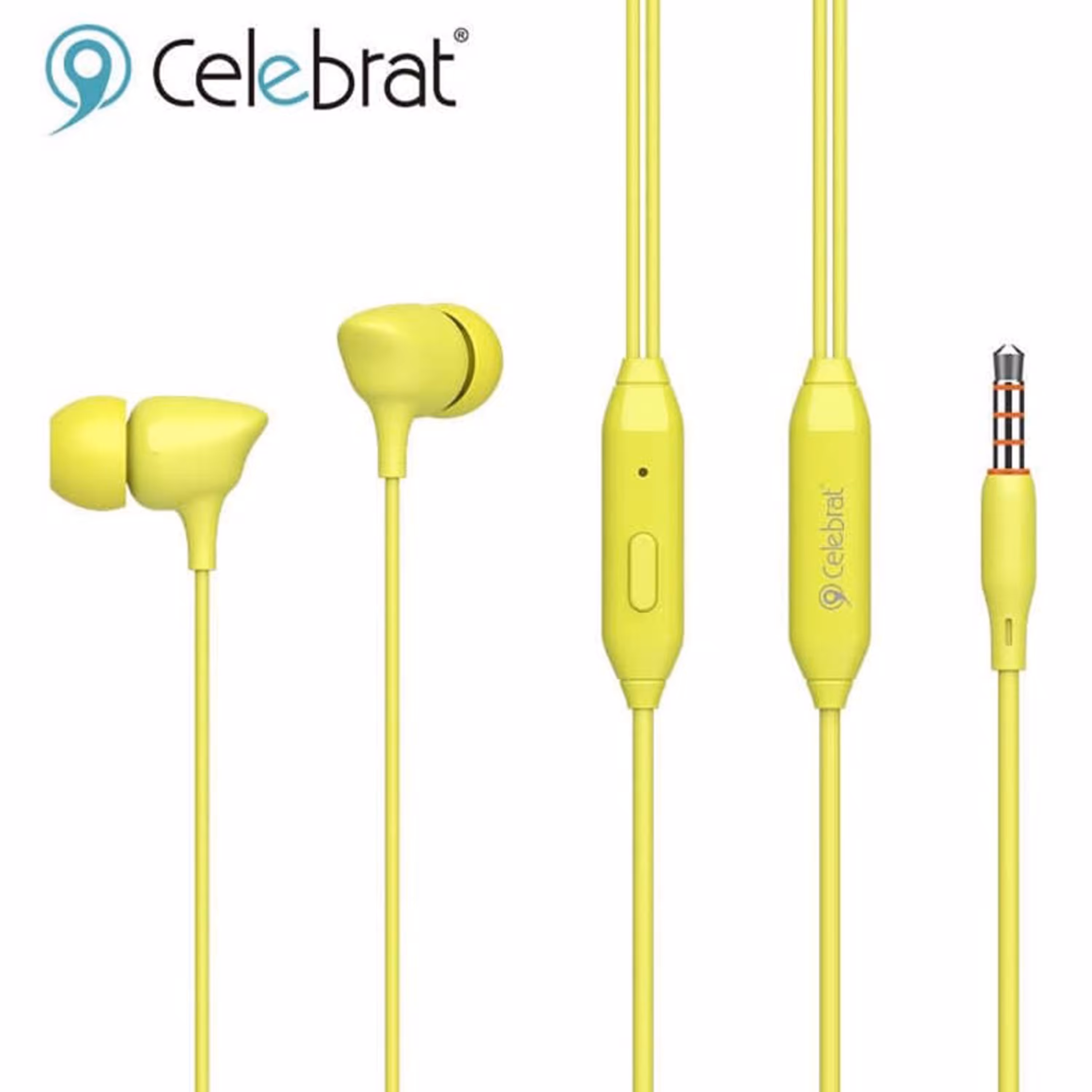 هندزفری با سیم سلبریت مدل G7 (اصلی) زرد و فیروزه ای اصل