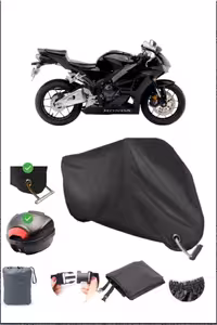 چادر موتورسیکلت مشکی HONDA CBR 600 RR قفل عقب سازگار با آب برقی موتور سیکلت Breen