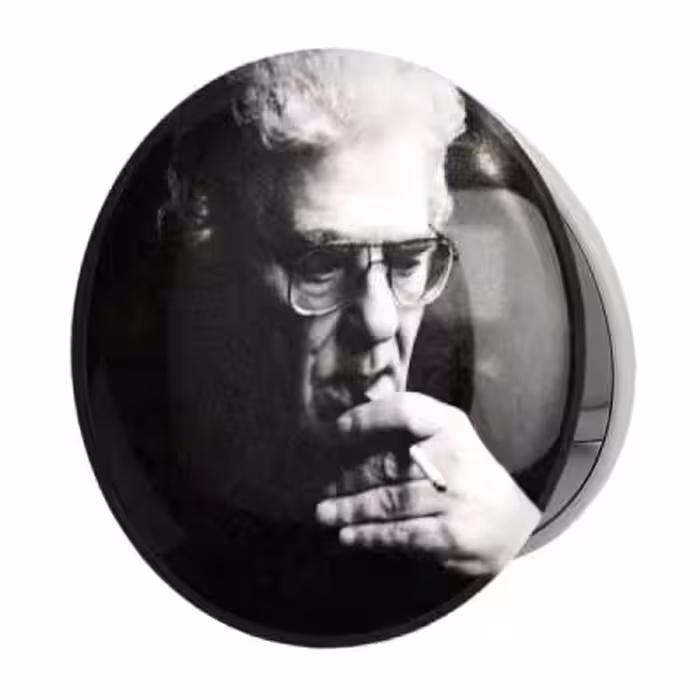 آینه جیبی خندالو طرح احمد شاملو مدل تاشو کد 5340