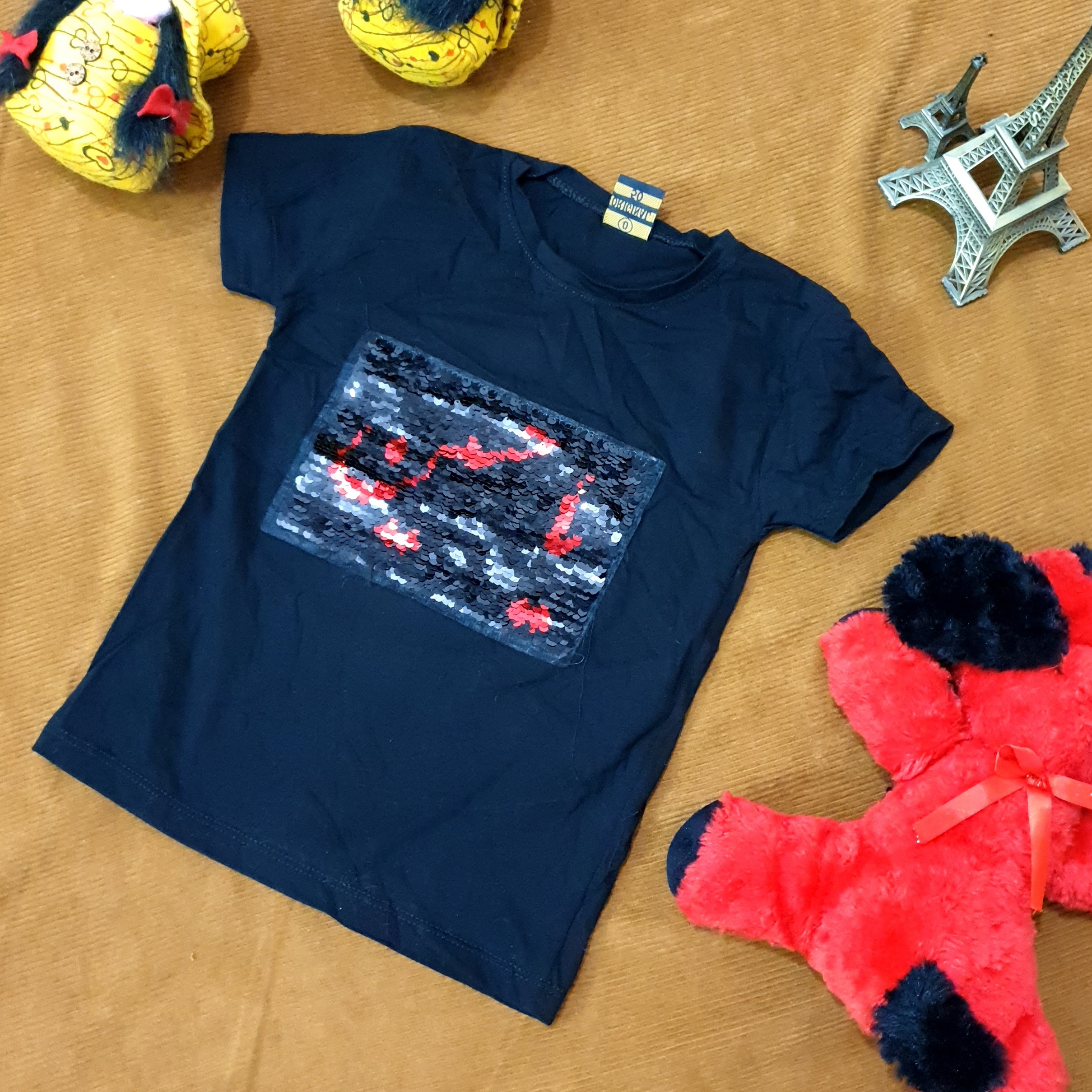 تیشرت مشکی تیشرت محرم یا حسین و یا عباس اسپرت دختر و پسر  سایز 50 تا 65