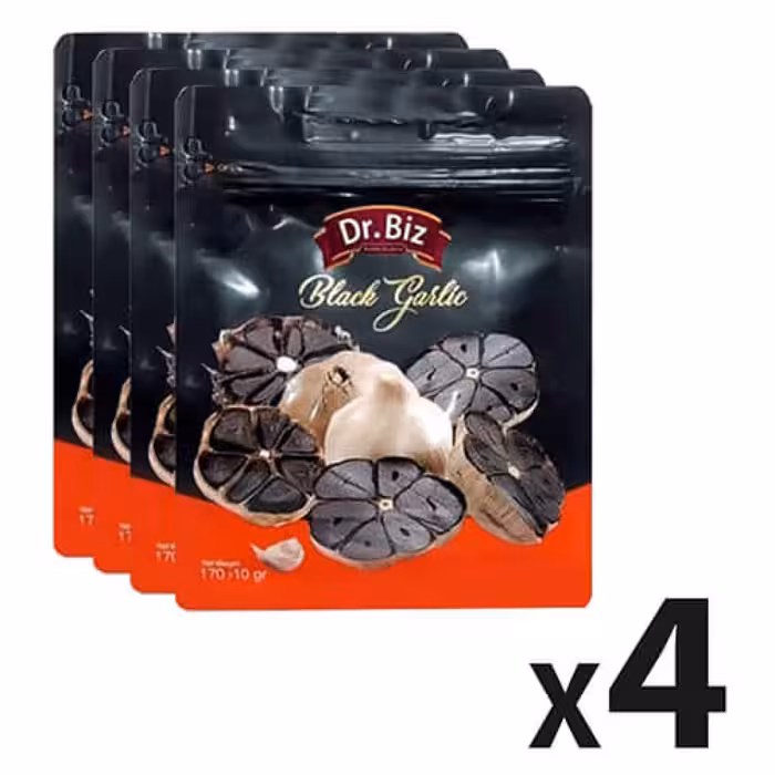 سیر سیاه دکتر بیز 170 گرم مجموعه 4 عددی