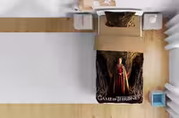 روتختی یک نفره آلوئه ورا لومانا 4تکه طرح Got