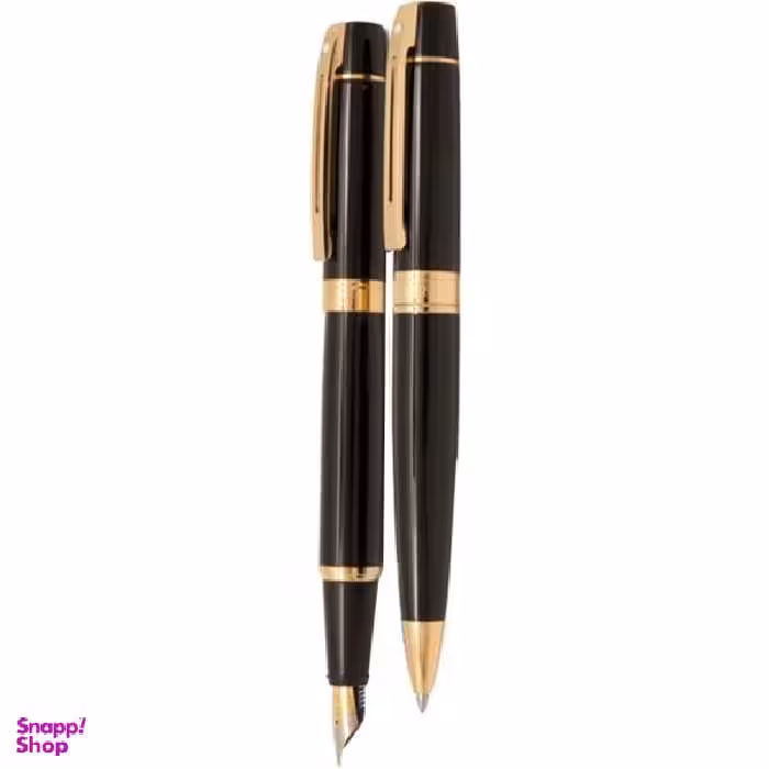 ست خودکار و خودنویس شیفر مدل 300 - با گیره طلایی