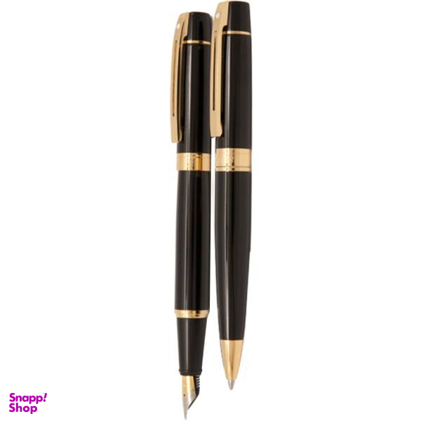 ست خودکار و خودنویس شیفر مدل 300 - با گیره طلایی