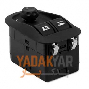 کلید شیشه بالابر پژو 206 تیپ 3 جلو ایران