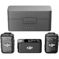 dji mic 2 دو فرستنده