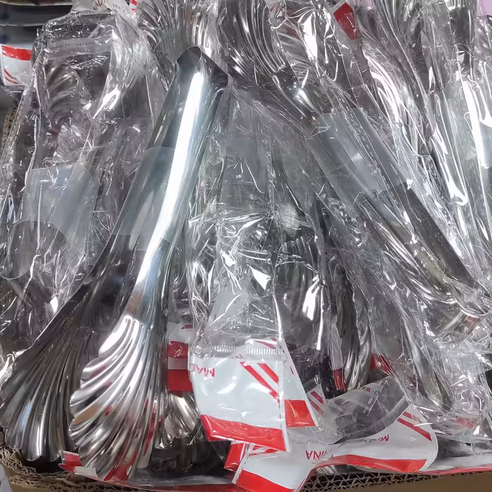 انبر سالاد و گوشت استیل نگیر وارداتی 