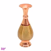 گلدان خاتم کاری گالری گوهران مدل مس و خاتم کد 160